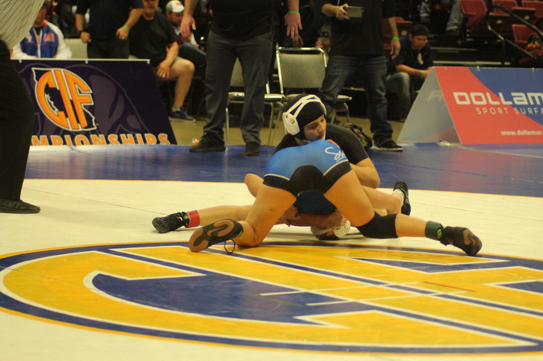 Selma girls wrestling: Melanie Mendoza 2